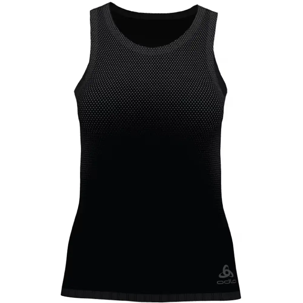 Odlo Performance Light Eco BL Top Crew Ondershirt Zonder Mouwen Zwart Dames