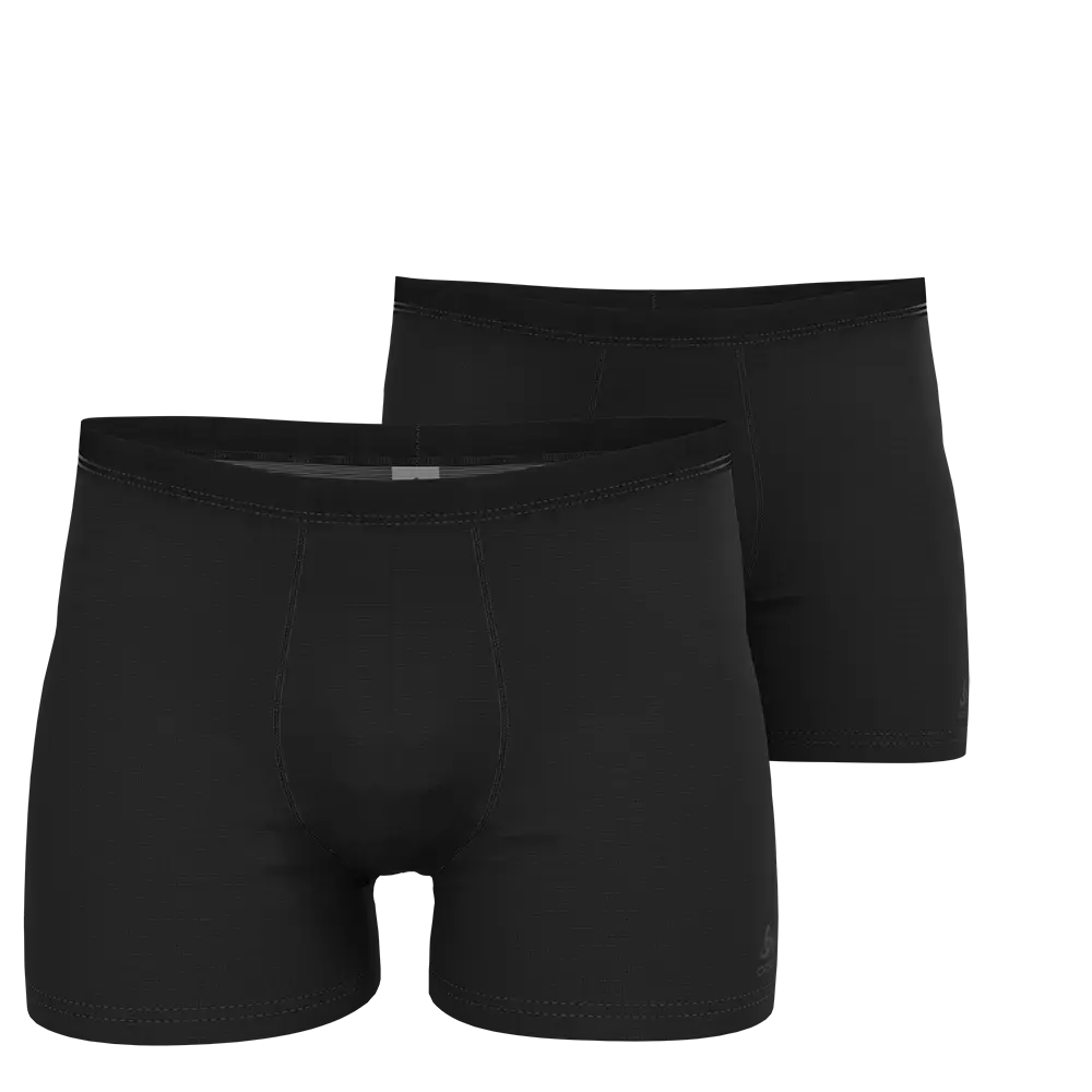 Odlo Active Everyday Eco Boxer Zwart Heren 2-Pack