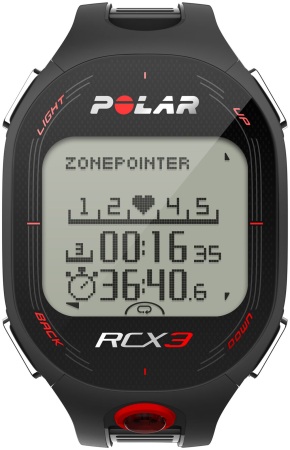 Polar RCX3 Hartslagmeter Zwart