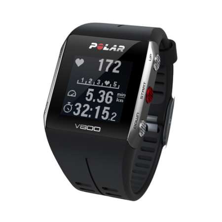 Polar V800 GPS Sporthorloge HRM Zwart/Grijs