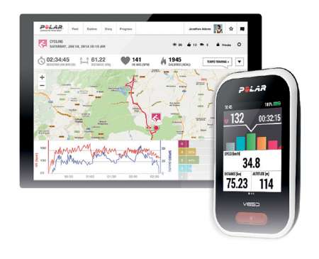 Polar v650 gps sale