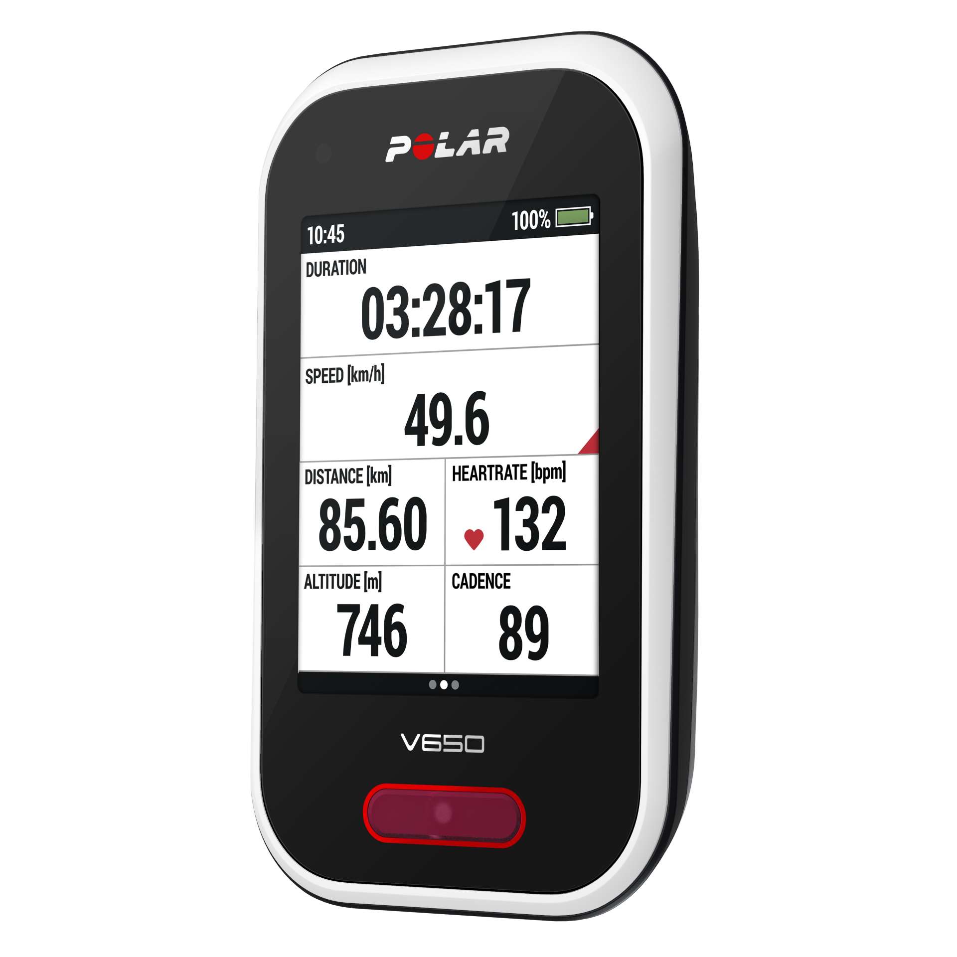 Polar V650 HRM Fietscomputer