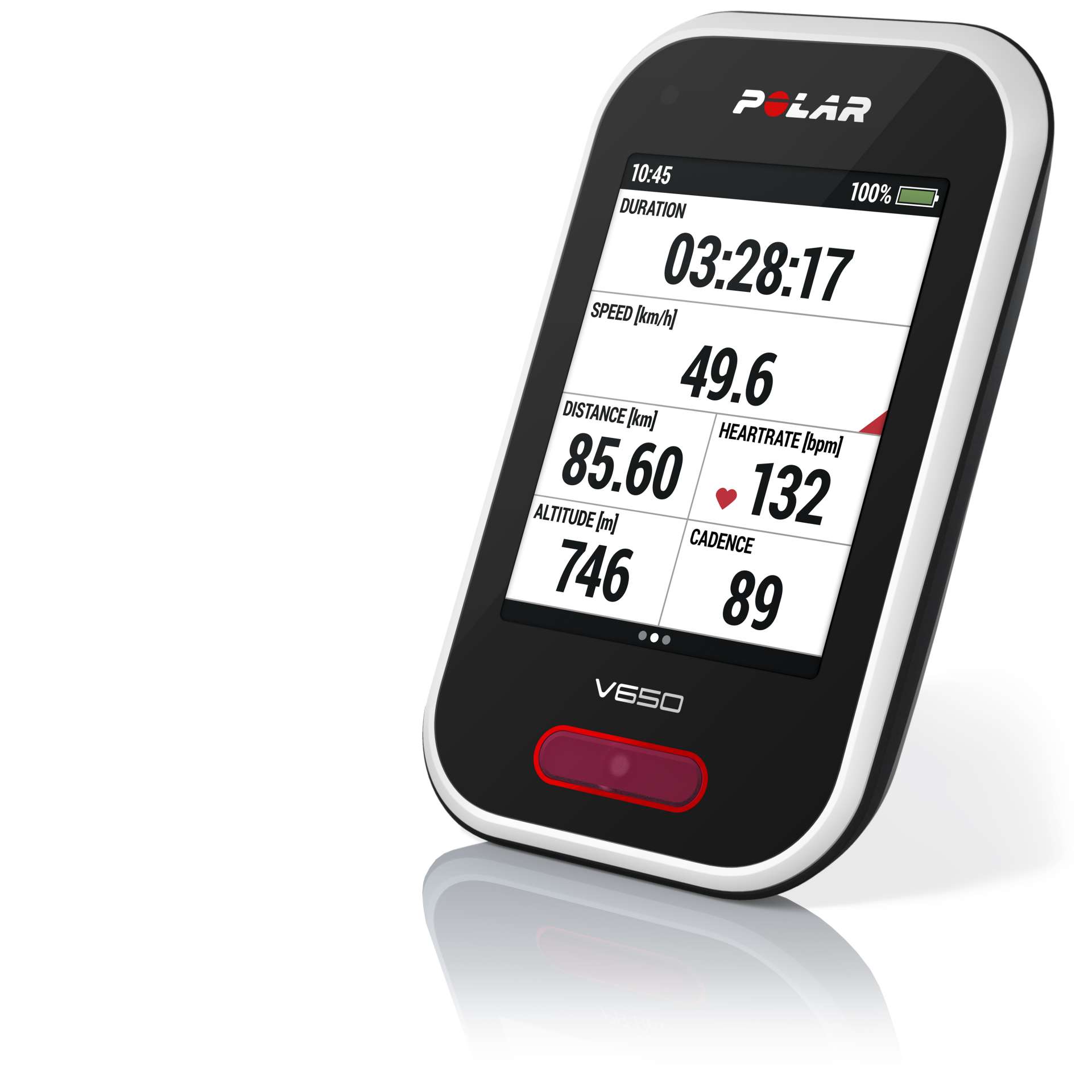 Polar V650 HRM Fietscomputer