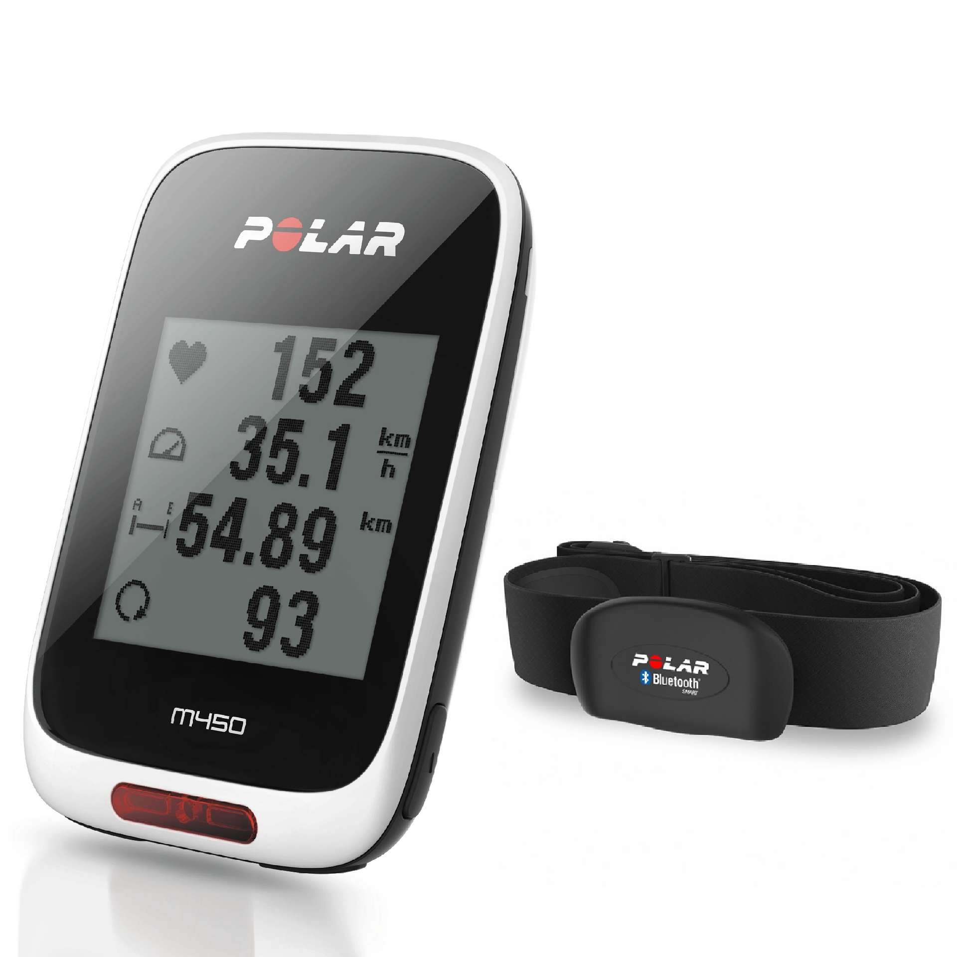 Polar M450 HRM GPS Fietscomputer