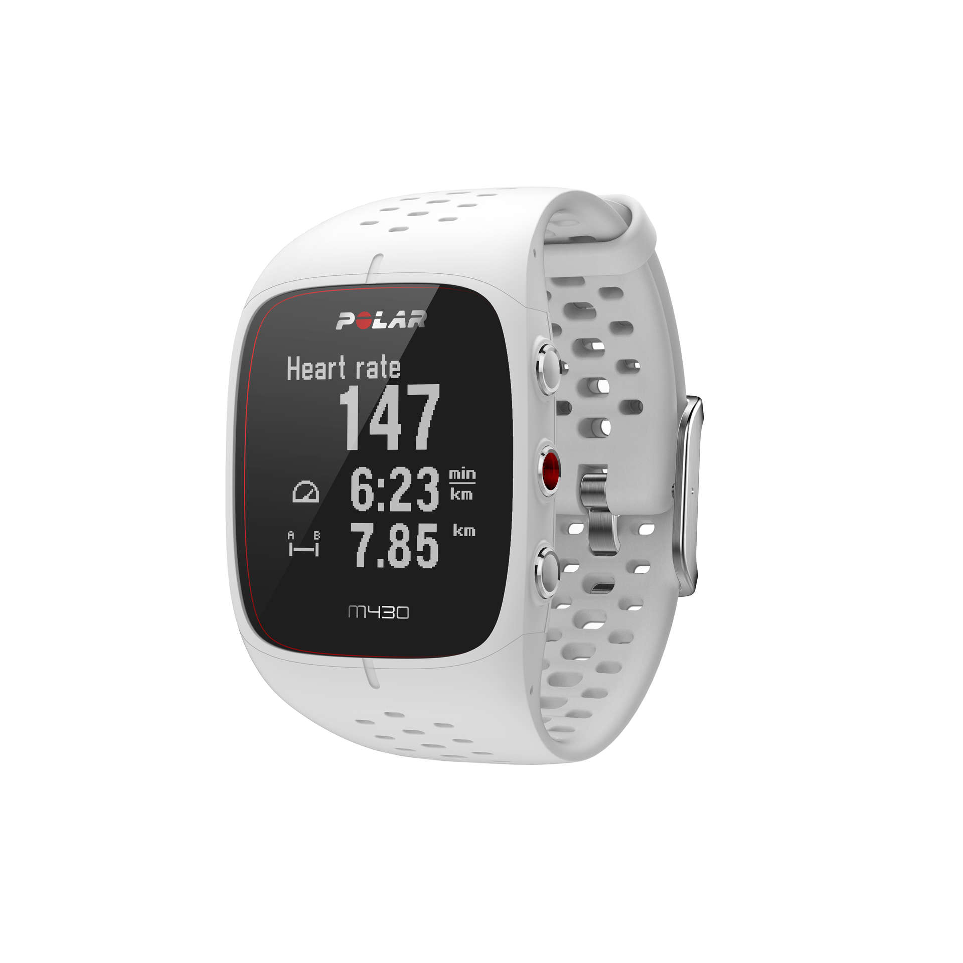 Polar M430 GPS Sporthorloge Wit