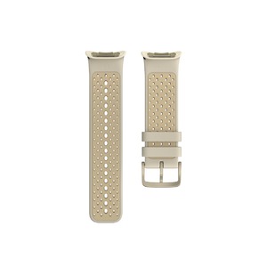 Polar Pacer / Pacer Pro Polsband 20mm Silicone Bruin/Goud S/L