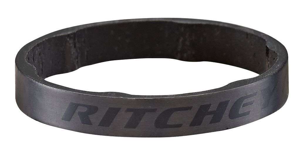 Ritchey WCS Carbon 5mm Spacer 1 1/8 inch/28.6 Mat Zwart 5 stuks