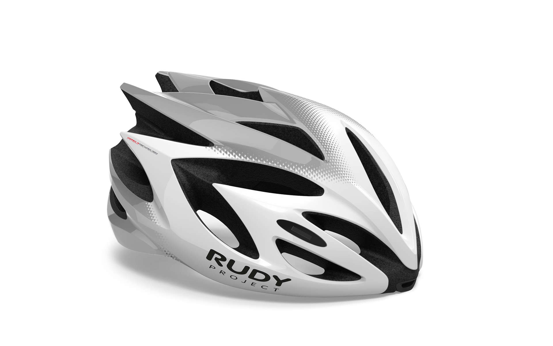 Rudy Project Rush Race Fietshelm Wit/Zilver