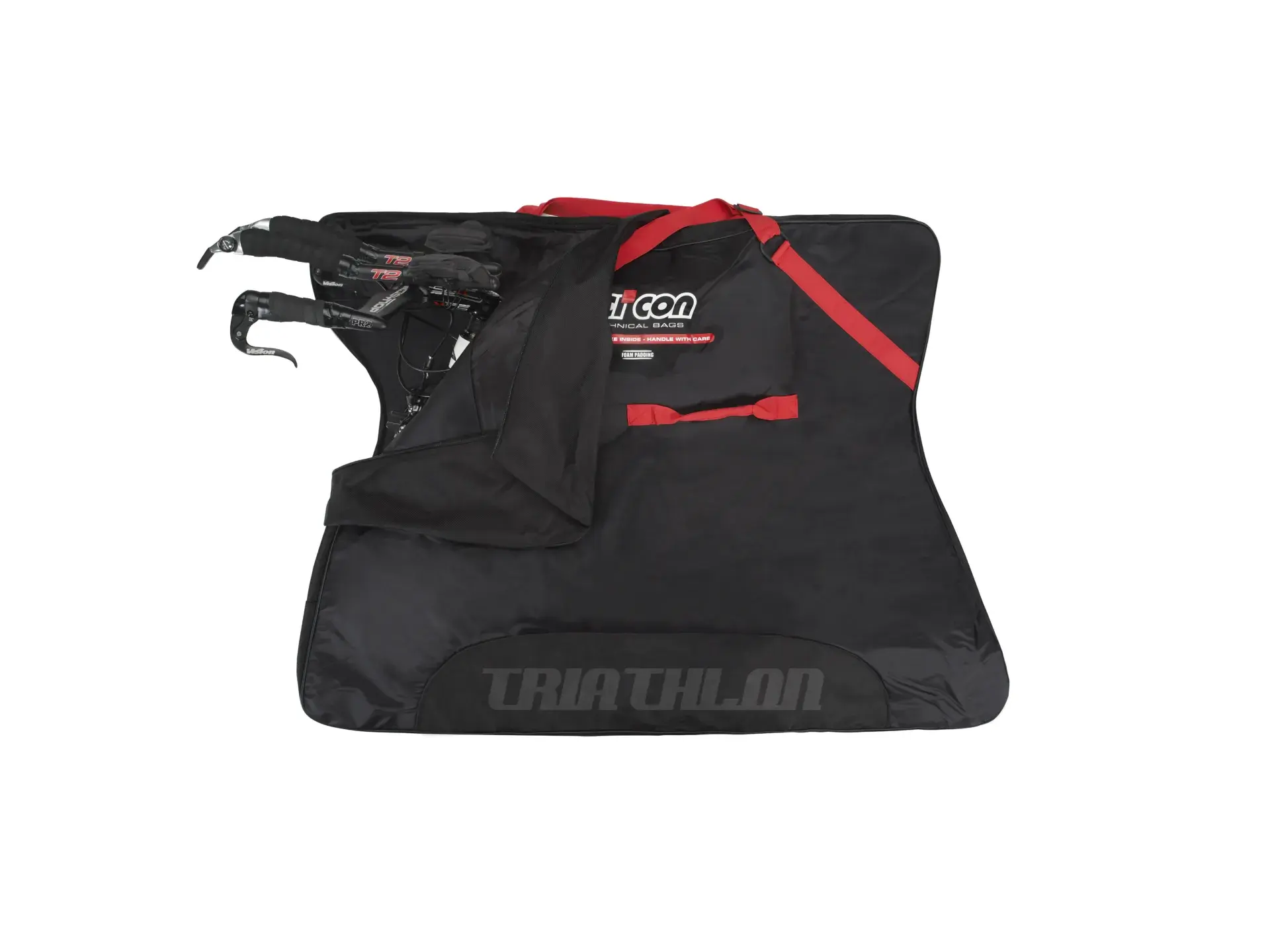 Scicon Travel Plus Triathlon Soft Bike Bag Zwart