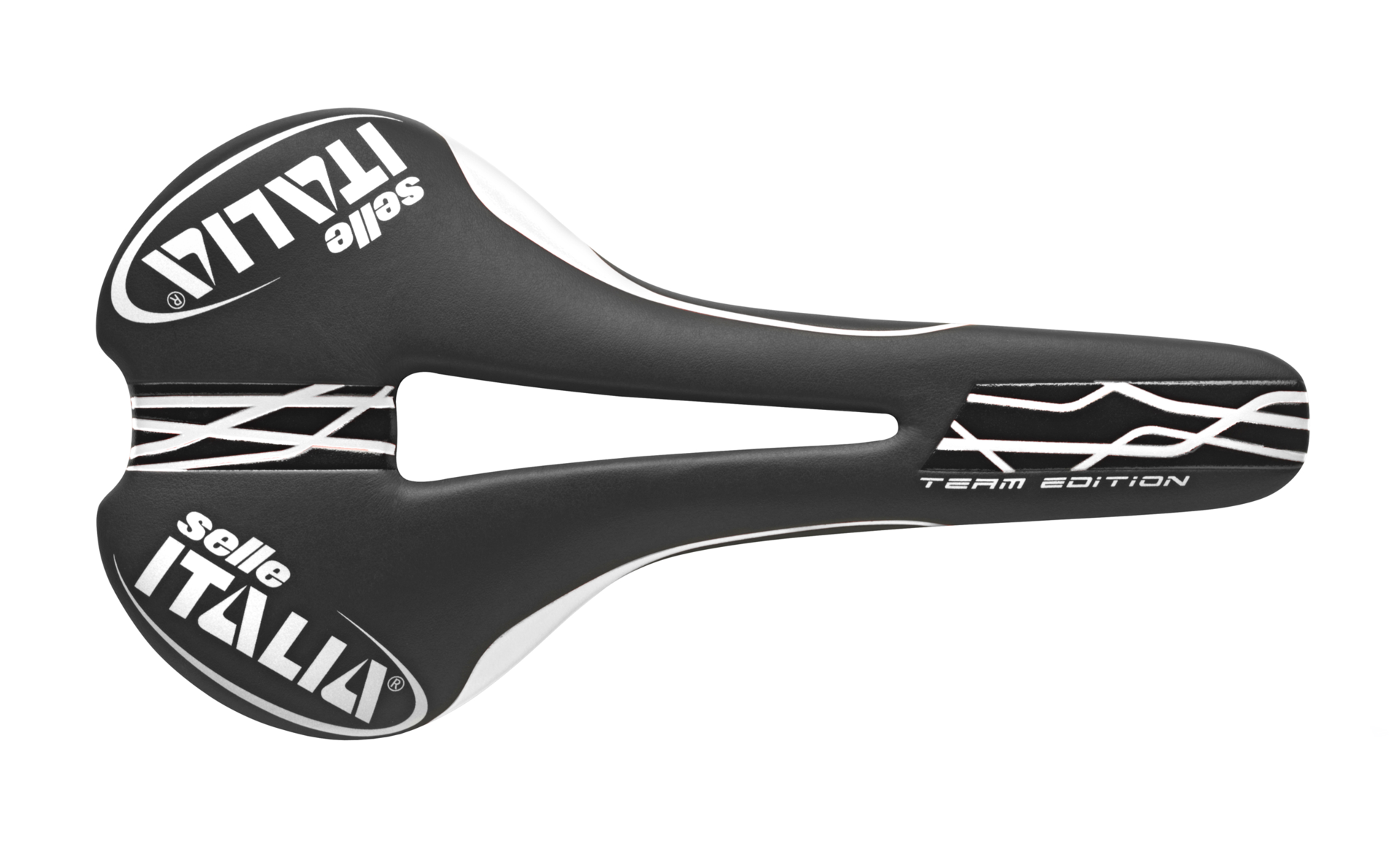 Selle Italia Flite Team Edition Flow Zadel Zwart/Wit