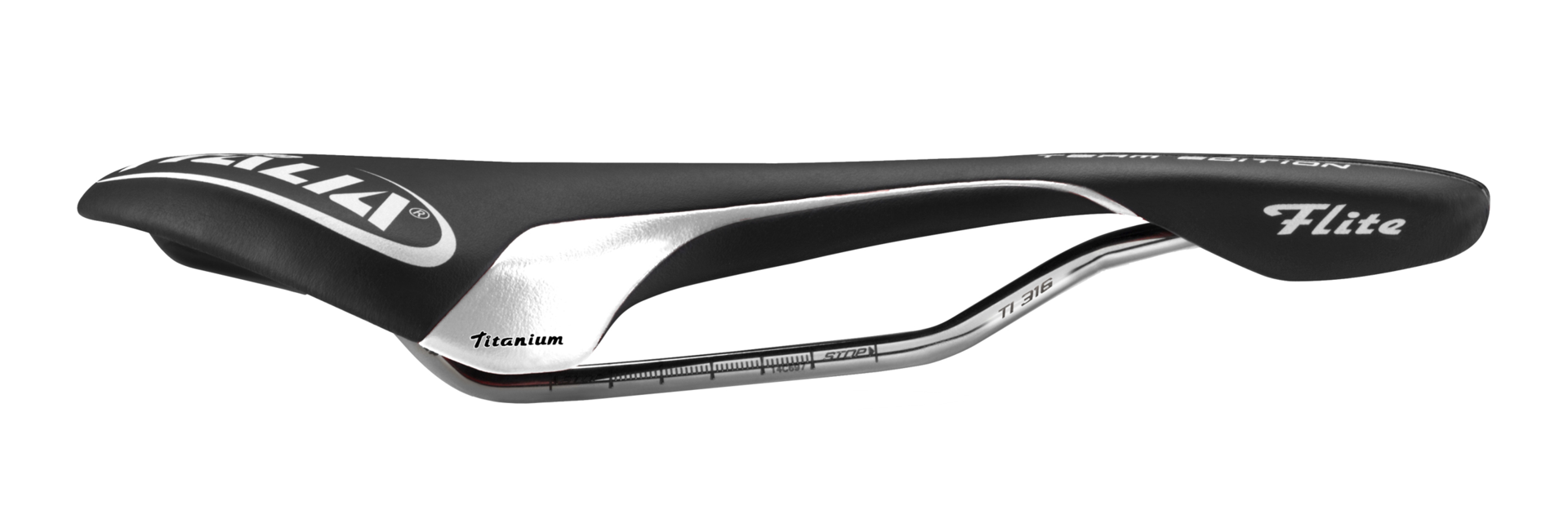 Selle Italia Flite Flow L2 Zwart/Rood Zadel