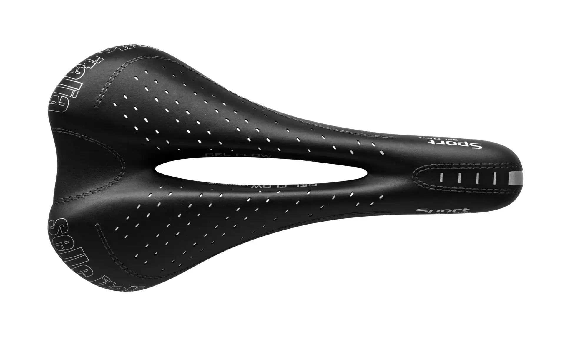 Selle Italia SLR Zadel Heren Boost Superflow Titanium Brug Zadel ,, open - Delta Bikes