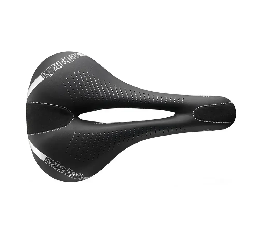 Selle Italia Lady Gel Flow L2 Zadel Dames Zwart