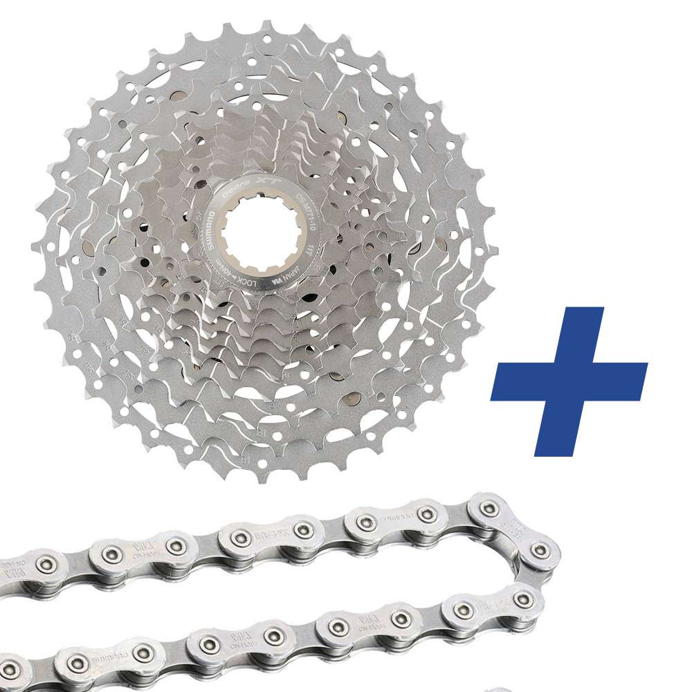 Chaîne Shimano Deore XT CN-HG94 10 Vitesses - Hyperglide HG-X Dynasys - NEUVE