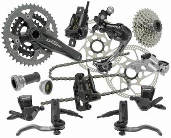 Shimano Deore M590 Disc Groepset Inclusief Crank
