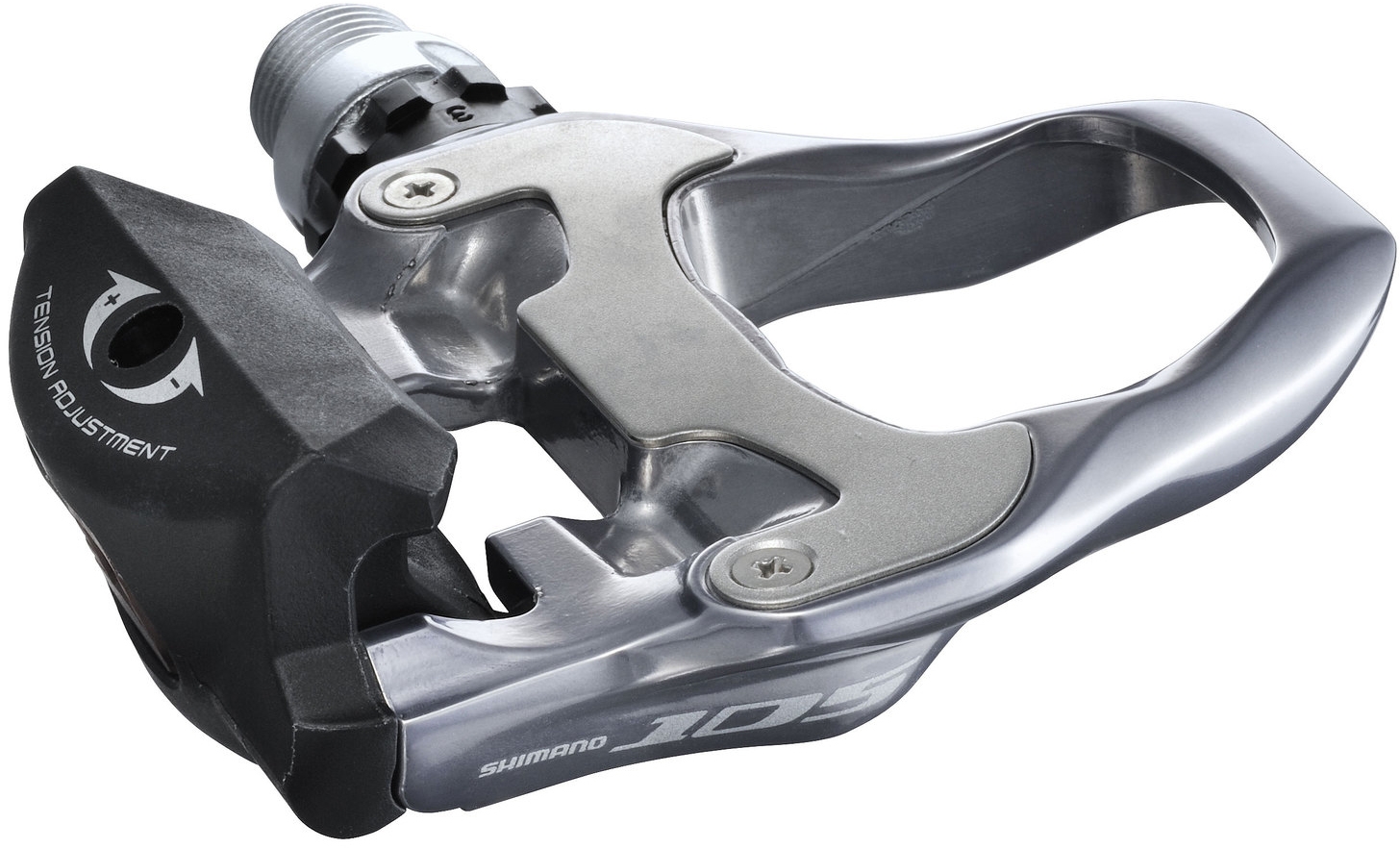 Shimano 105 SPD-SL PD-5700 Race Pedalen Zilver koop bij Futurumshop.nl