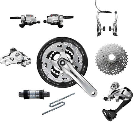 Shimano Alivio t4000 MTB Groepset 9 Speed 175