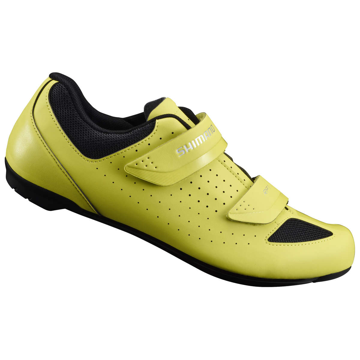 Shimano RP100 Wielrenschoenen Neon Geel Heren koop je bij Futurumshop