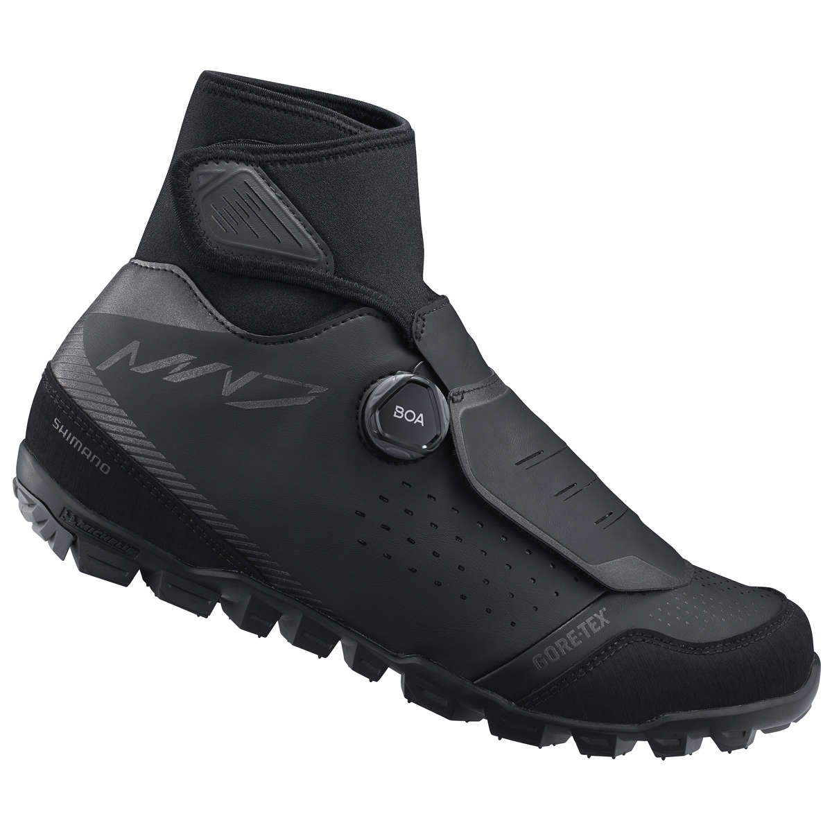 Shimano MW701 Mountainbikeschoenen Zwart Heren