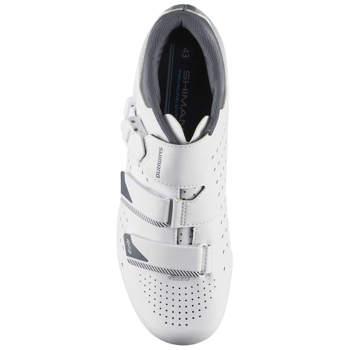Shimano RP301 Wielrenschoenen Wit Grijs Heren koop je bij Futurumshop