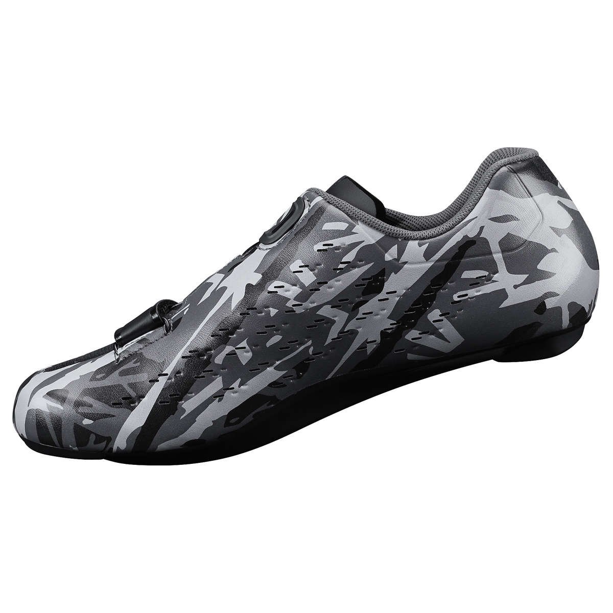 Shimano RP501 Wielrenschoenen Grijs Camo Heren