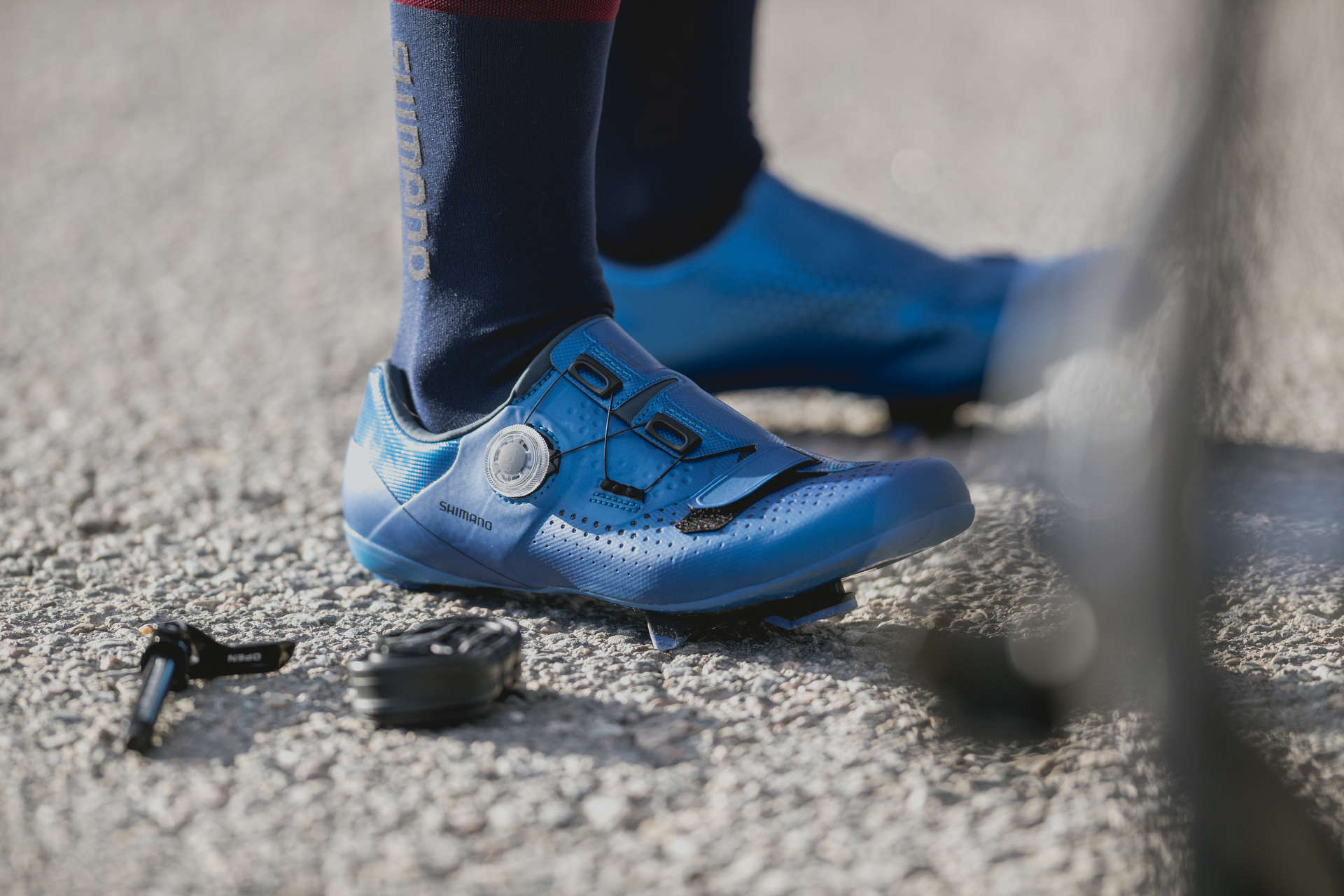 Shimano RC500 Wielrenschoenen Blauw Heren koop je bij Futurumshop