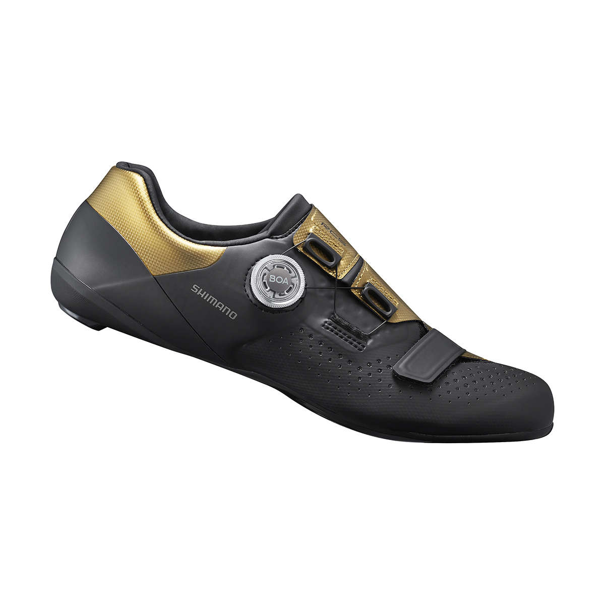 Shimano RC500 Wielrenschoenen Zwart Goud Heren koop je bij Futurumshop