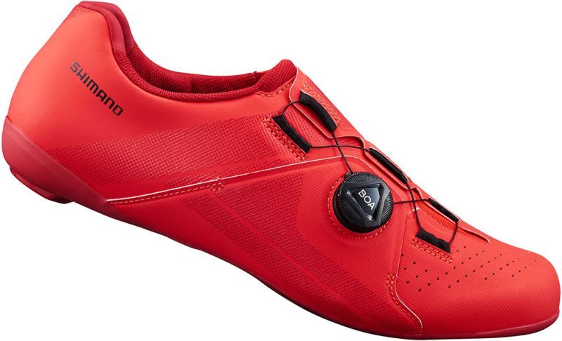 Shimano RC300 Breed Wielrenschoenen Rood Heren