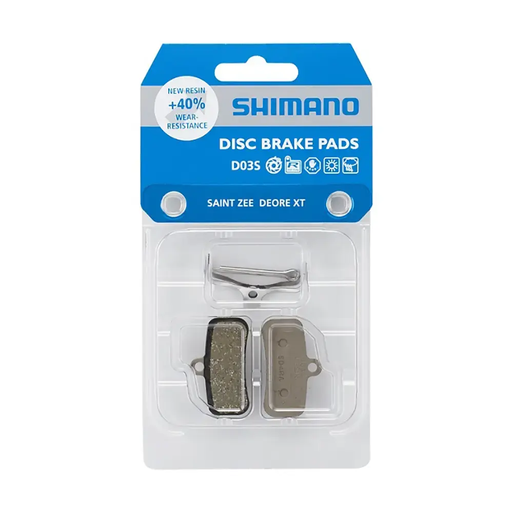 Shimano XT D03S Resin 4 Piston Schijfremblokken met Split Pin