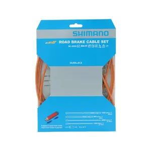 Shimano Dura Ace BC-9000 Polymeer Rem Kabelset Oranje