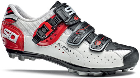 Sidi MTB Eagle 5 Pro White Black Red Mountainbikeschoen