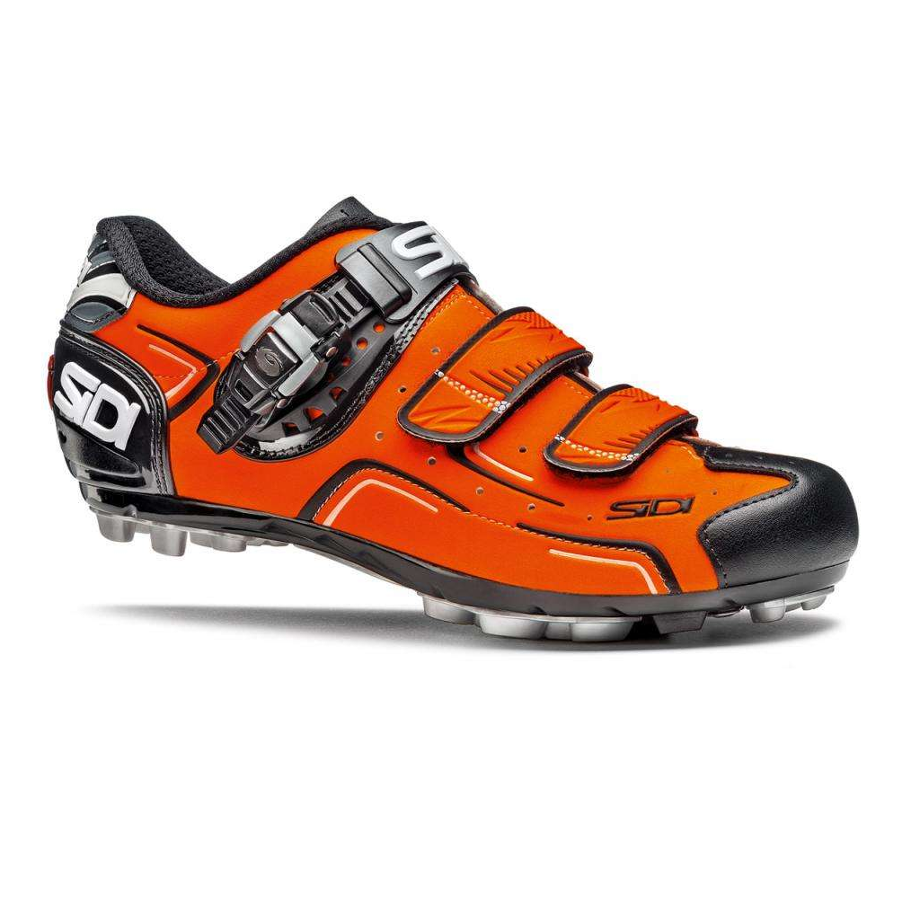 Sidi Buvel Mountainbikeschoenen Fluor Oranje/Zwart