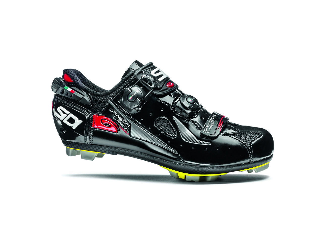 Sidi Dragon 4 SRS Carbon Lucido Mega Mountainbikeschoenen Zwart Heren