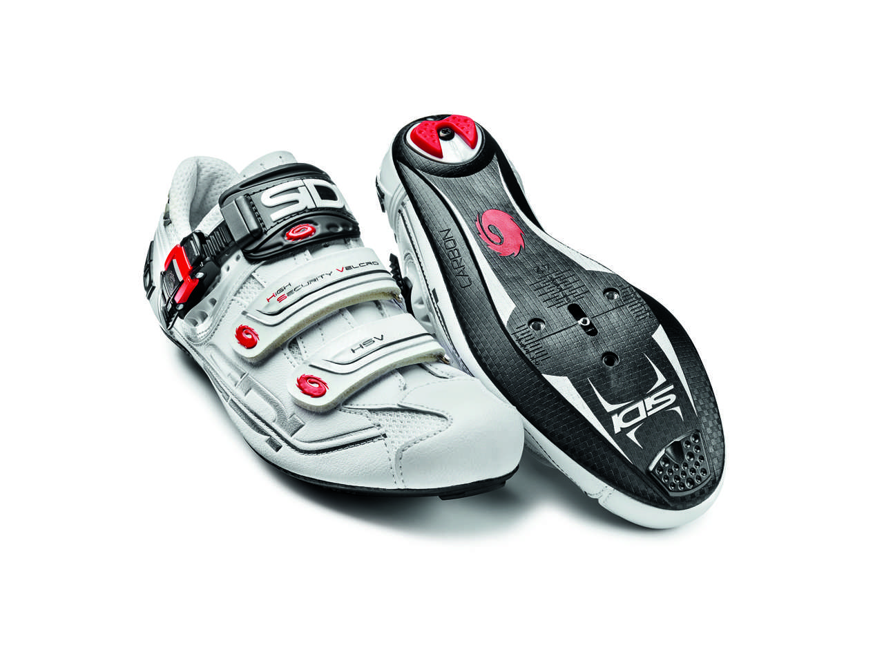 Sidi Genius 7 Wielrenschoenen Wit/Wit Heren