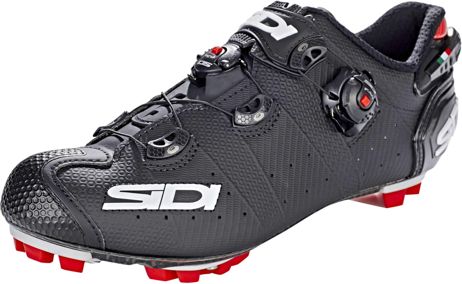 Sidi Drako 2 SRS Carbon Matt Mountainbikeschoenen Mat Zwart Heren