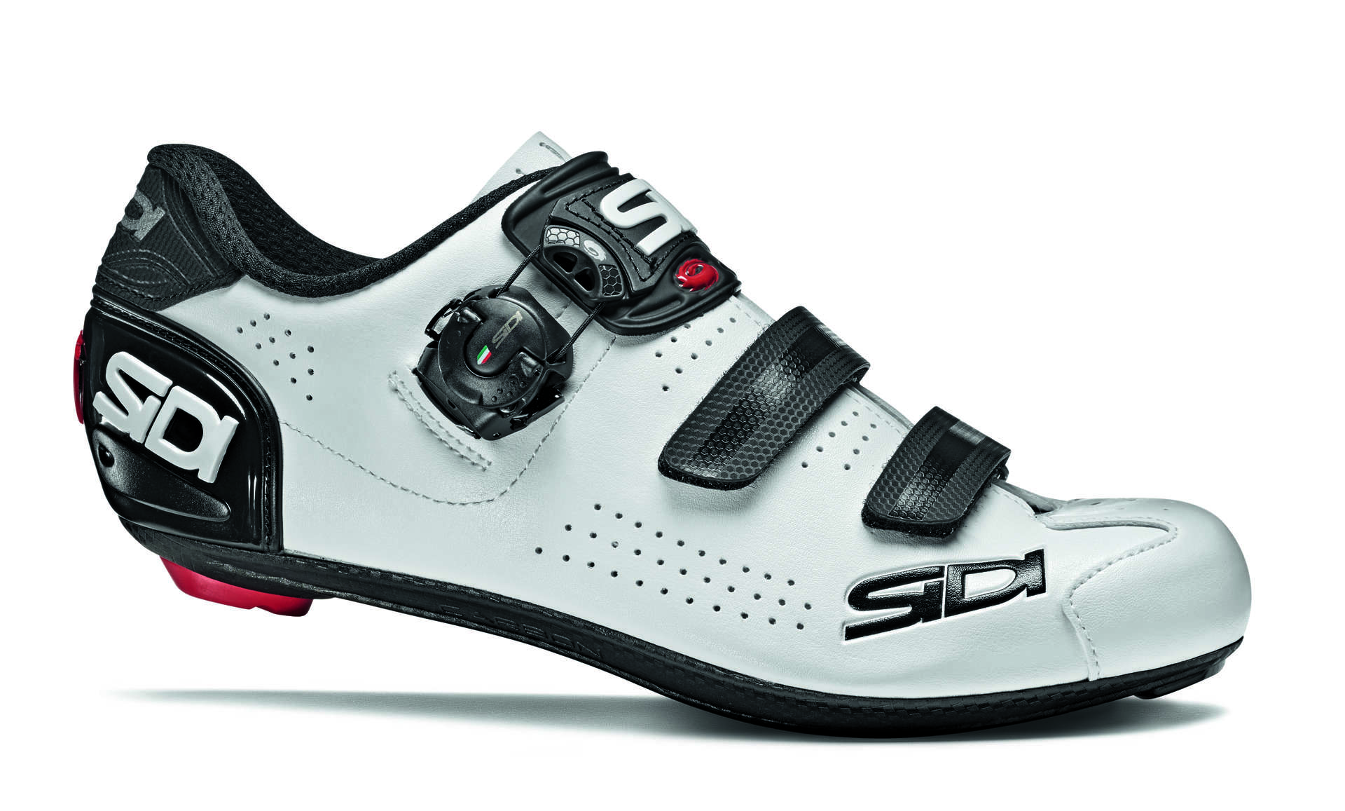 Sidi Alba 2 Wielrenschoenen Wit Zwart Heren koop je bij Futurumshop