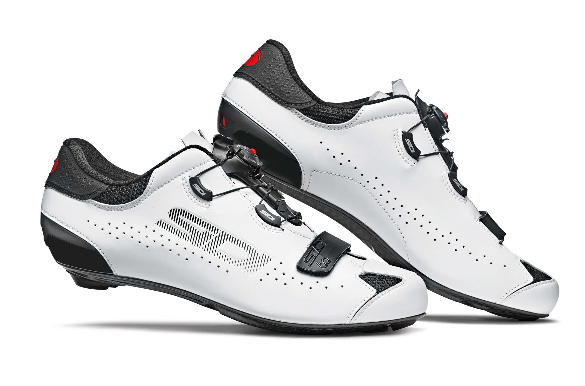 Sidi Sixty Wielrenschoenen Wit/Zwart Heren