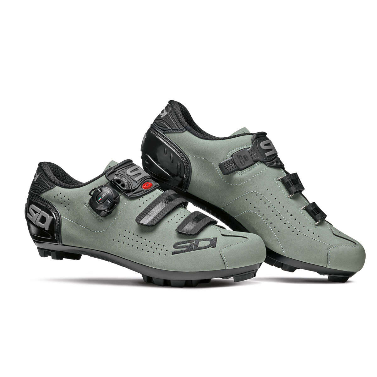 Sidi MTB Trace 2 Mountainbikeschoenen Groen/Zwart Heren koop je bij  Futurumshop.nl
