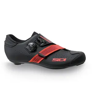 Sidi Prima Wielrenschoenen Zwart/Rood Dames