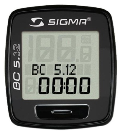 Sigma Sport BC 5.12 Fietscomputer Zwart