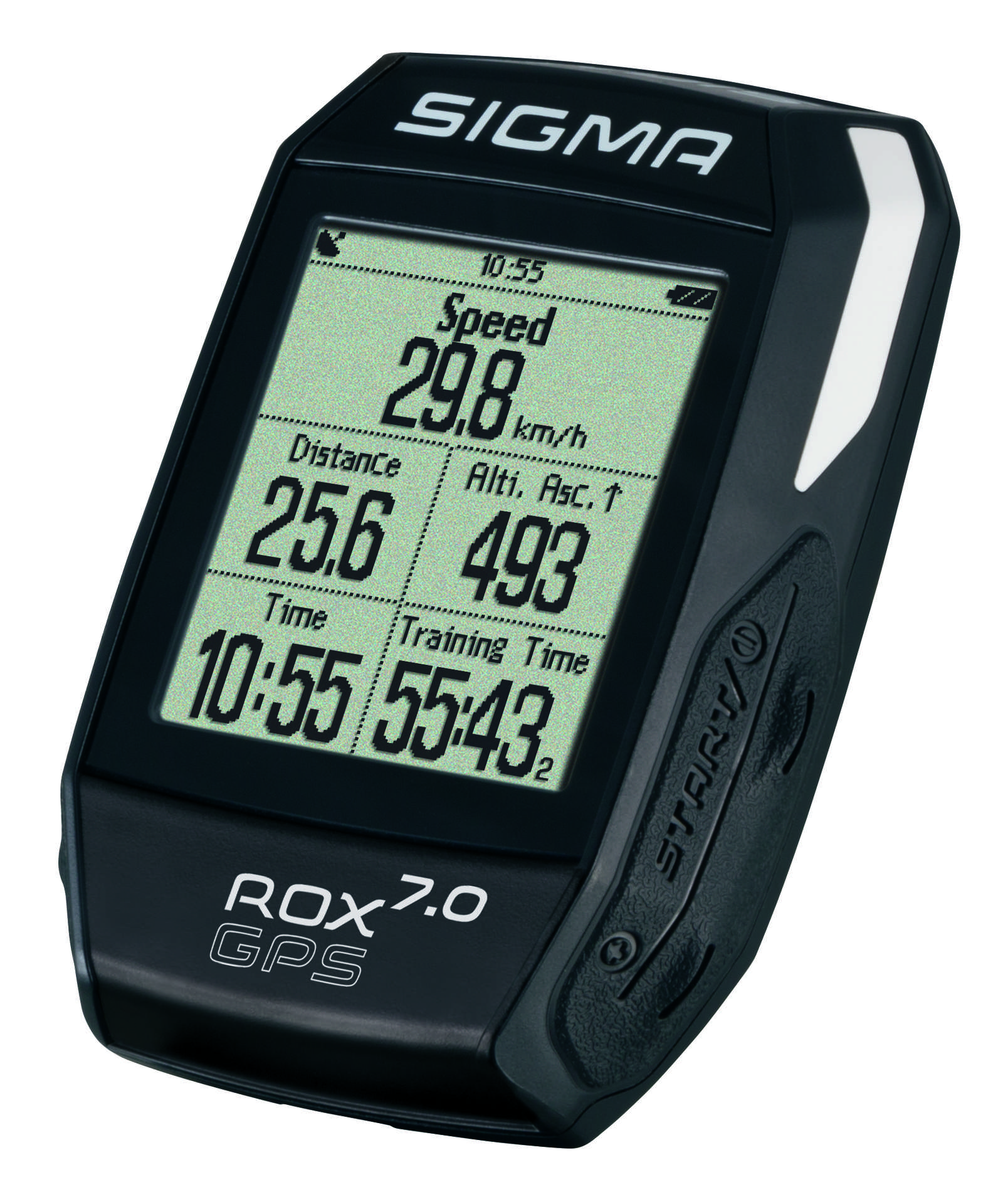 Sigma Sport ROX GPS 7.0 Fietscomputer Zwart