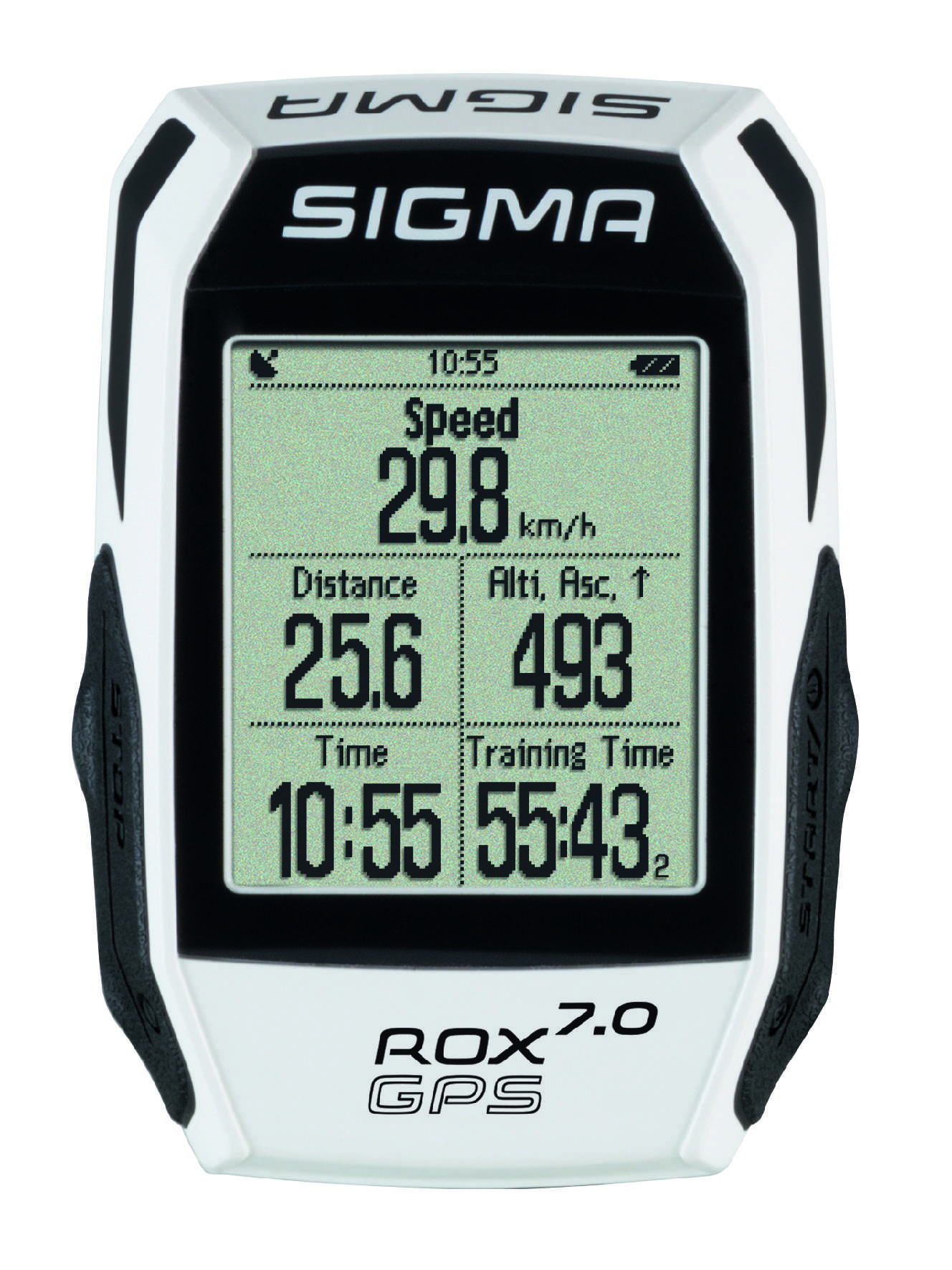 Sigma Sport ROX GPS 7.0 Fietscomputer Wit