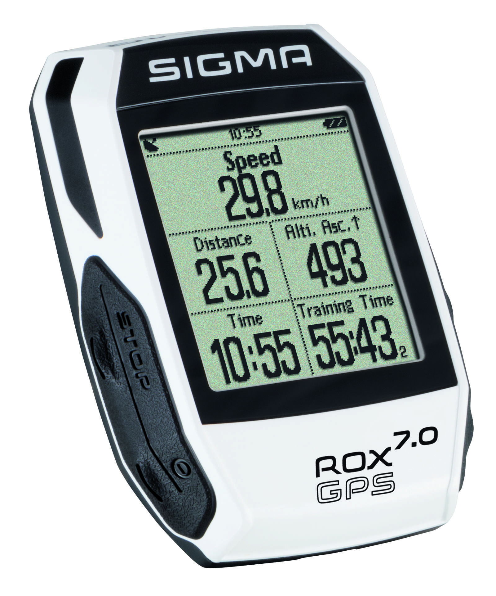 Sigma Sport ROX GPS 7.0 Fietscomputer Wit