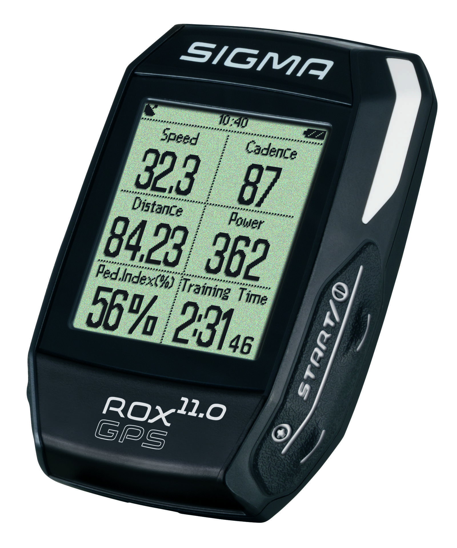 Sigma Sport ROX GPS 11.0 Set Fietscomputer met Hartslagmeter Zwart