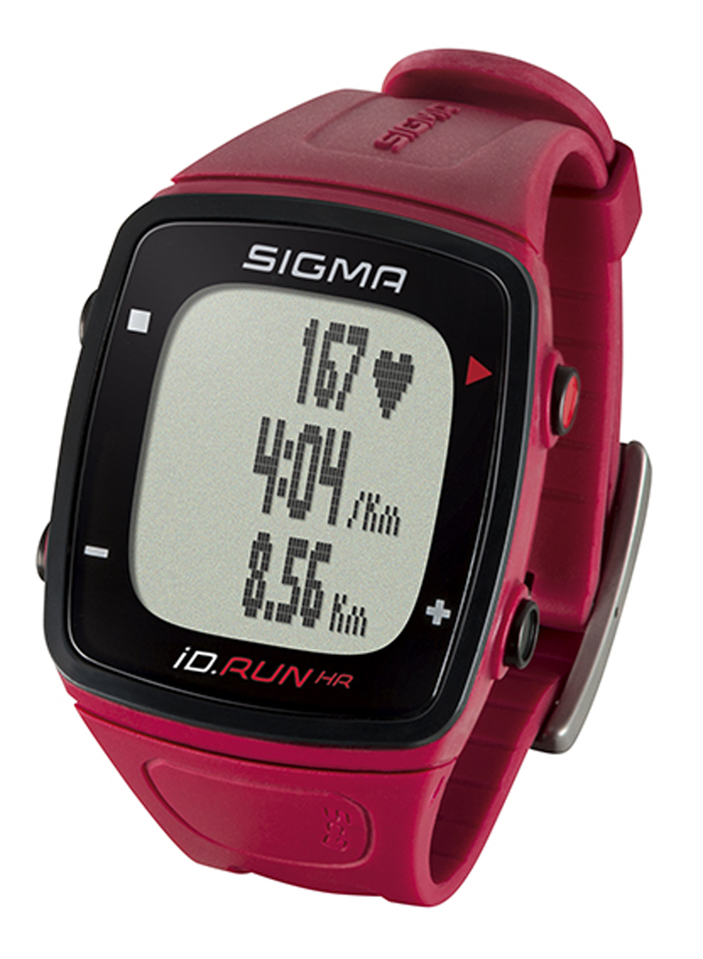 Sigma Sport iD.RUN HR GPS Hartslagmeter Rood