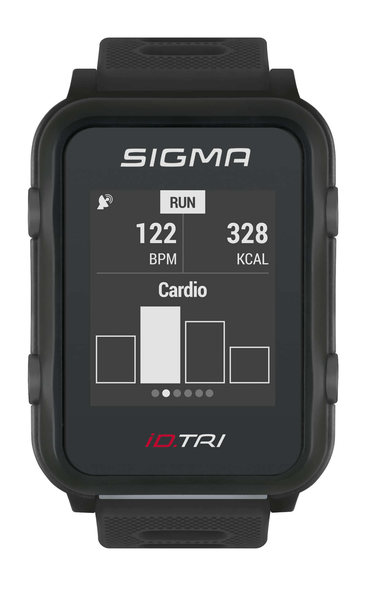 Sigma Sport iD.TRI GPS Sporthorloge Zwart