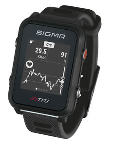 Sigma Sport iD.TRI GPS Sporthorloge Zwart