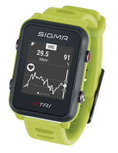 Sigma Sport iD.TRI GPS Sporthorloge Groen