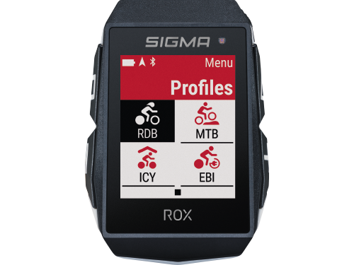 Sigma Sport ROX 11.1 EVO Top Mount GPS Fietscomputer Met Hartslagband Zwart