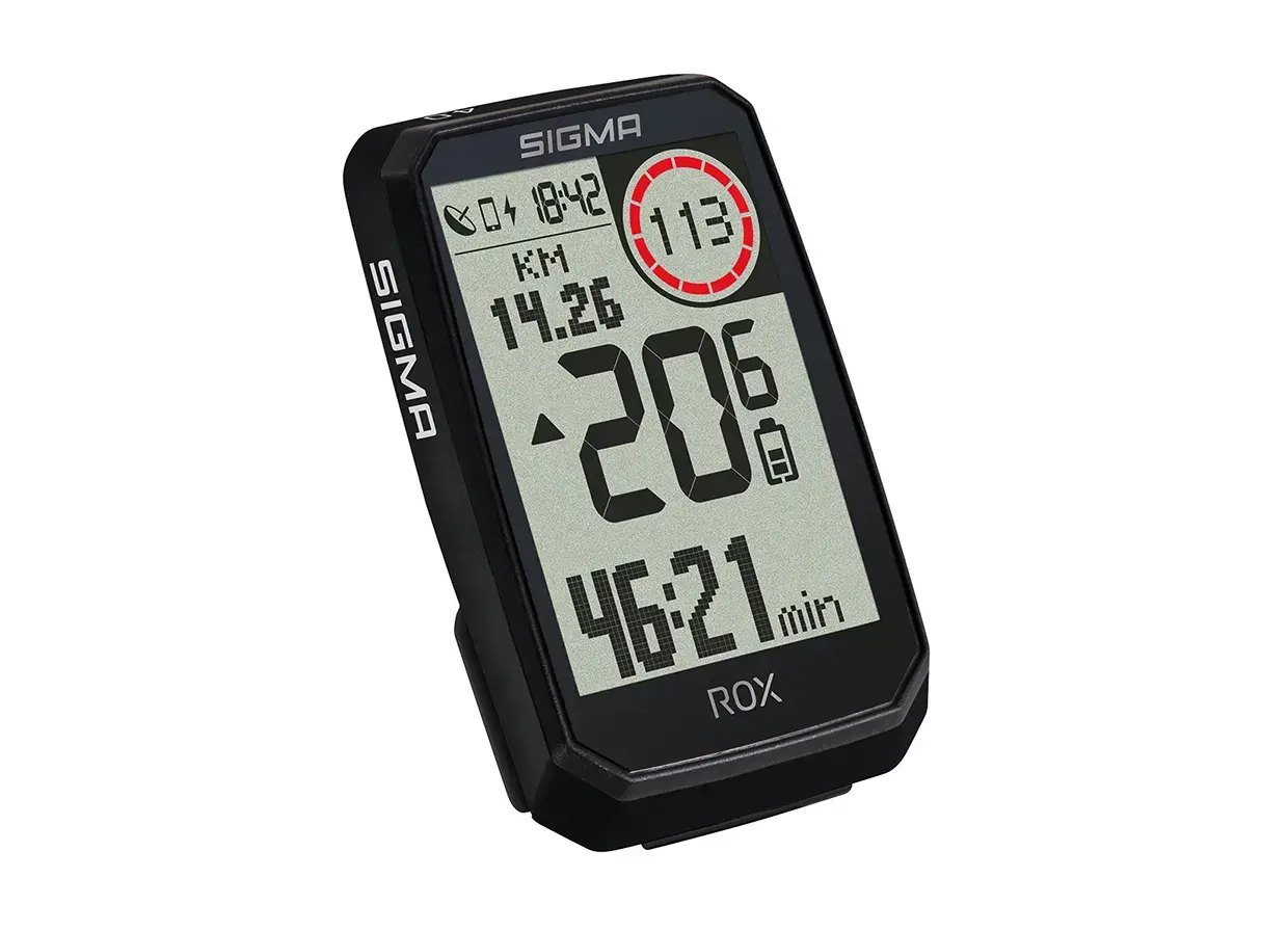 Sigma Sport ROX 4.0 Endurance Top Mount GPS Fietscomputer Zwart